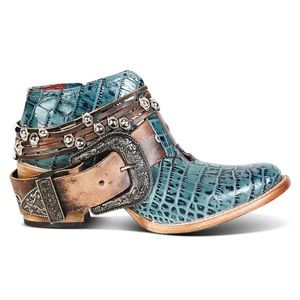 FreeBird SALOON TURQUOISE CROCO